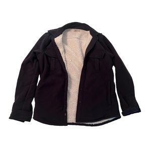 Faherty brand sherpa lined jacket (S)